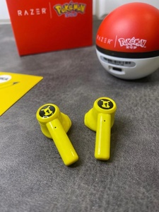 Poke Mon <span class=keywords><strong>mini</strong></span> tai nghe Pikachu Hifi đúng không dây Earbuds Bass in-ear Tai nghe điều khiển cảm ứng Pokeball chơi game tai nghe cho thể thao A3 - Product Image 4