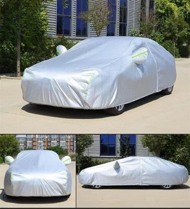 Housse de voiture imperméable et anti-poussière pour SUV <span class=keywords><strong>MVP</strong></span> <span class=keywords><strong>Film</strong></span> d'aluminium universel en nylon pour la protection de la carrosserie - Product Image 3