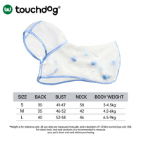 Imperméable pour chien imprimé petit canard jaune avec indice d'étanchéité 10000 PA