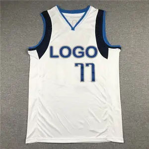 Logo personalizzato numero sublimazione ricamo maglia traspirante abbigliamento da basket maglia maglia maglia basket personalizzata carolina