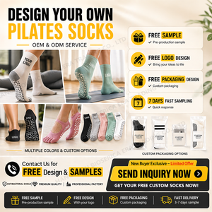 Calzini Antiscivolo Bioserica Era con Etichetta Personalizzata, Calzini per Pilates con Logo Personalizzato - Product Image 6
