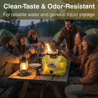 Sac à eau pliable en plastique de grande capacité, qualité alimentaire, 10l, 20l, 30l, pour le camping, la randonnée, le stockage en extérieur, avec robinet