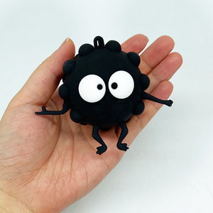 Juguetes Antiestrés de Silicona con Diseño Innovador, Bola de Descompresión 3D, Llavero con Burbujas para Niños, Juguete para Apretar - Product Image 5