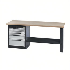 FG 131 FR2 Workbench With <b>Drawers</b> And Shelf For <b>Workshop</b> Use - Product Image 2