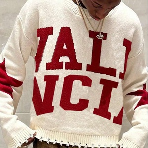 Custom LOGO OEM &amp; ODM Men <strong>Sweater</strong> <strong>Pullover</strong> Jacquard Knit Top Long Sleeve Jumper Knitted Men Clothes Knitwear Men <strong>Sweater</strong> - Product Image 2