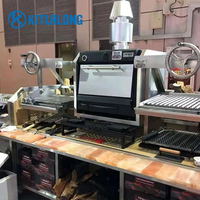 Kitlalong Meilleure Vente Commerciale Équipement De Cuisine Fabrication De Charbon De Bois Four Steak de Boeuf BARBECUE Restaurant Grill Bois Fruitier Charbon Four
