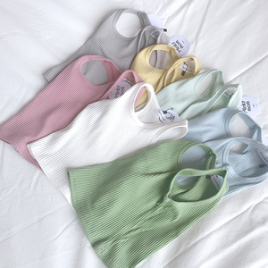 Ensemble de gilets d'été en coton 2025 sans manches deux pièces pour garçons et filles – Vêtements fins pour enfants - Product Image 3