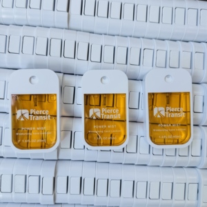 Botella de Spray de Manos sin Agua con Logotipo Personalizado, en Forma de Tarjeta de Crédito <span class=keywords><strong>Apple</strong></span>, Envase Portátil de Líquido para Viajes, Elimina el 99.99% de las Bacterias - Product Image 5