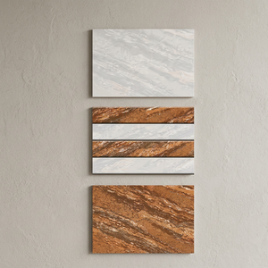 Polished Firebrick Ceramic Wall Tiles 30x45cm Glossy Glazed Design for Outdoor Interior Projects - Product Image 5