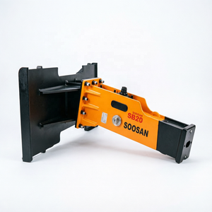 For SB20 HB20G Box Type Hydraulic Breaker Skid Steer Hammer 126kg 1.2-3.0 Ton High-Hardness Chisel Demolition Road - Product Image 1