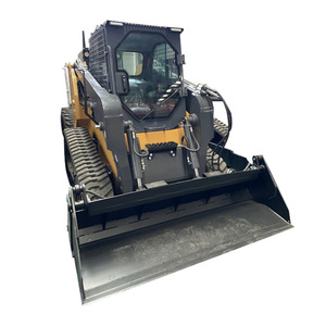 Chargeuse compacte sur chenilles TS100 diesel, type chenilles, avec rayon de braquage court, pour travaux de construction - Product Image 4