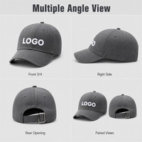 Casquettes de baseball snapback 6 panneaux en sergé 100 % coton de qualité supérieure, unisexe, vente en gros, OEM, ODM, broderie et impression de logo entièrement personnalisés