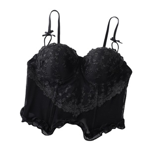 Maßanfertigung Reife Damen Satin Stickerei Erotische Transparente Unterwäsche 2024 Modenschau Luxus-Lingerie Mittlere Formgebung 3 - Product Image 2