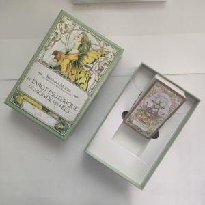 50 últimos estilos barajas de Tarot francés al por mayor carta de oráculo en línea con guía juego de mesa de adivinación Carta De Tarot - Product Image 4