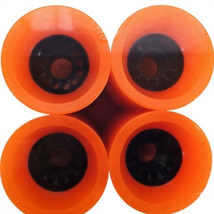 <span class=keywords><strong>Ruedas</strong></span> Profesionales Ultra Suaves de <span class=keywords><strong>80MM</strong></span>*72MM para Patineta <span class=keywords><strong>Longboard</strong></span>, de PU, de Alta Velocidad y Rebote Estable - Product Image 1