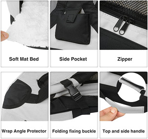 Support de Bouteille Portable Innovant pour Animaux de Compagnie, Installation en 2 Secondes, Poignées Multifonctionnelles, Idéal pour les Voyages en Voiture, le Camping et les Moments de Détente en Intérieur - Product Image 3