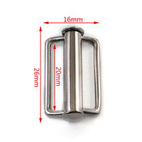 Maillot de bain Bikini à bande élastique à emboîtement personnalisé Deux pièces Connecteurs métalliques articulés Fermoir à fermeture Boucle de ceinture personnalisée pour sangle