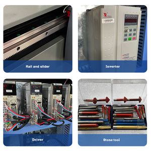 Pierre tombale chinoise faisant la Machine pierre CNC découpeuse pour Monument 3d sculpture Art pierre tombale funéraire pierre tombale - Product Image 4