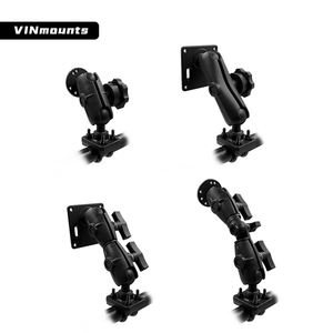Armrest Fixed <b>Bracket</b> U-bolt Mounts Double U-shaped Ball Head Base Circular Tube Fixed <b>Bracket</b> - Product Image 6