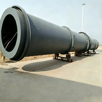 Séchoir rotatif industriel agricole RongDing pour ligne de production d'engrais, équipement haute capacité 3000-15000 kg/h, 220V/380V