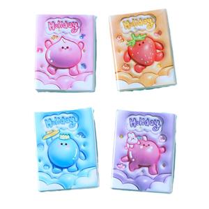 Carnet 3D à fruits A5, couverture en caoutchouc souple, carnet mignon, journal, bloc-notes, impression personnalisée, fournitures scolaires kawaii - Product Image 5