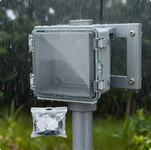 Plastik bağlantı kutusu su geçirmez kutu Metal mandal kilit kilit taban plakası IP67 PC ABS açık elektrik muhafaza elektrik kutusu - Product Image 2