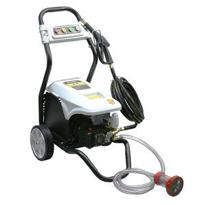 Nettoyeur <span class=keywords><strong>haute</strong></span> <span class=keywords><strong>pression</strong></span> durable d'usine, tête de pompe tout en cuivre, 3,5 CV, 220 V, électrique, pour les services de lavage de voitures avec roues - Product Image 4