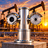 Kamera PTZ Termal Anti Ledakan ATEX dengan Sensor CMOS Penglihatan Malam H.265 untuk Pengawasan Area Berbahaya di Pabrik Petrokimia