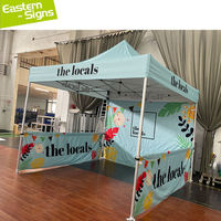Struktur Atap Kanopi Penutup Tenda Lipat 10x10 Awning Jendela Gazebo Taman 10x15 Pelindung Matahari Luar Ruangan Tenda Pameran Dagang