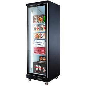 سوبر ماركت تجاري عمودي باب زجاجي عمودي عرض إطار عرض زجاجي ثلاجة التبريد - Product Image 2