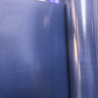Bâche en PVC de qualité industrielle, résistante à l'abrasion et à haute résistance à la traction, pour couvertures d'équipements et écrans anti-poussière