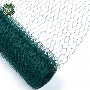 pvc coated green chicken rabbit wire 25m 50m 3 wid plastic chicken mesh hexagonal plastic hexagonal wire mesh for chicken cage