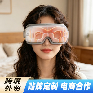 Eye Massager With Steam And Cold <b>Heat</b> Therapy Silicone Material Rechargeable <b>USB</b> Type C For Eye Care And Relaxation - Product Image 5