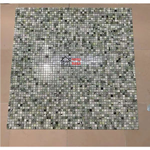 Mosaico Waterjet <span class=keywords><strong>de</strong></span> mármol verde Original, decoración <span class=keywords><strong>de</strong></span> cocina, Color, diseño precioso, azulejo <span class=keywords><strong>de</strong></span> mosaico <span class=keywords><strong>de</strong></span> piedra Natural - Product Image 2