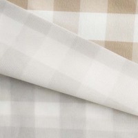 Nappe moderne en tissu à carreaux blanc bleu Couverture de table tissée pour la maison et le mariage Salle à manger Usine Vente en gros