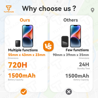 Traceur GPS sans fil 4G, batterie rechargeable, localisateur magnétique puissant pour véhicule, voiture, camion, dispositif de suivi anti-perte