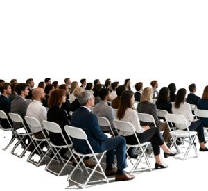 Venta al por Mayor Sillas Plegables Modernas de Resina Blanca para Jardín Exterior <span class=keywords><strong>Set</strong></span> de Plástico y Hierro para Bodas Fiestas y Eventos - Product Image 1