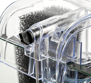 울트라 조용한 수족관 스폰지 필터 활성 탄소 벽걸이 형 어항 펌프 필터 외부 - Product Image 3