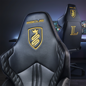 SSCUS Custom Luxury Legend PU Leather Sport Seat Gaming <b>Chair</b> Model L921-PU Smooth Rolling Casters Silent Movement - Product Image 1