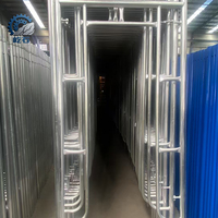 Échafaudages de chantier, échafaudages de décoration galvanisés, échafaudages de construction, plancher de travail en acier galvanisé