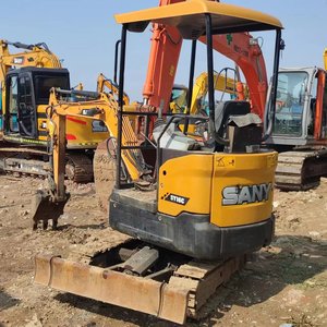 SANY SY16C Excavator Used 1.6 Tons 95% New Original with EPA CE Sany 16 Mini Excavator Farm Household <b>Small</b> Excavator - Product Image 3