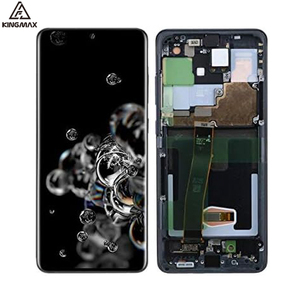 Écran 5G LCD 2 pièces Oled Fix écran de téléphone cassé Original noir blanc pour <span class=keywords><strong>Samsung</strong></span> <span class=keywords><strong>S20</strong></span> Ultra environ 1-3 jours ouvrables 100% testé - Product Image 1