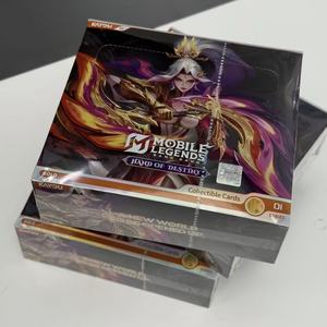 [100% Oficial] Caja Sellada KAYOU-Mobile Legends Bang Bang Cartas Coleccionables Mano del Destino 001A SEA TCG Caja <span class=keywords><strong>de</strong></span> Sobres <span class=keywords><strong>de</strong></span> Papel - Product Image 2