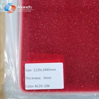 Feuille acrylique pailletée de haute qualité, découpe sur mesure, panneau acrylique pailleté pour la décoration intérieure et l'affichage