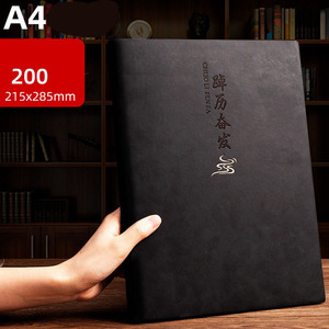 Customizable Thickened A5 <strong>Notebook</strong> with <strong>Custom</strong> logo Business B5 Meeting Record Book A4 Sheepskin <strong>Notepad</strong> - Product Image 5