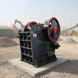 كسارة فكية للجرانيت/الحجر الجيري/الرخام/البازلت/الكوارتز/الحصى بسعر المصنع الصيني، محرك تروس بمحرك تيار متردد، معتمدة من ISO وCE - Product Image 1