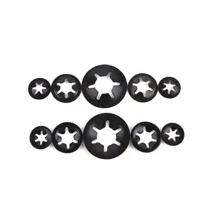 Ressort en acier à ressort, à enfoncer sur l'arbre, <span class=keywords><strong>rondelle</strong></span> à denture interne, <span class=keywords><strong>rondelle</strong></span> <span class=keywords><strong>de</strong></span> fixation à verrouillage rapide, <span class=keywords><strong>rondelle</strong></span> <span class=keywords><strong>Starlock</strong></span> - Product Image 6