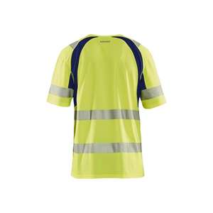 Blaklader-เสื้อยืดป้องกันรังสียูวี Hi-Vis 339710133389XL ชุดทำงาน HI-VIS 7330509655122สีเหลือง/สีกรมท่า - Product Image 2