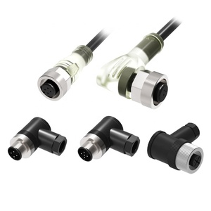 Sensor Accessory M8 M12 3 Pin 4 Pin PVC PUR Connection Cable Connector - Product Image 4