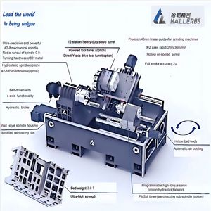 Độ chính xác cao T42 máy tiện <span class=keywords><strong>CNC</strong></span> dọc Máy mài nặng với fanuc/Siemens/GSK hệ thống điều khiển phụ tùng thay thế Trung Quốc - Product Image 4
